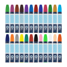 Student Vibrant Art Drawing Color Wax Crayon 24 Colors Oil Pastels Wax Crayon For Children Non Toxic